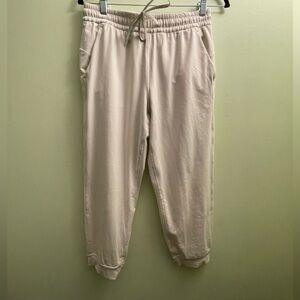 Womens Lululemon Drawsteing Jogger Ivory Size 6